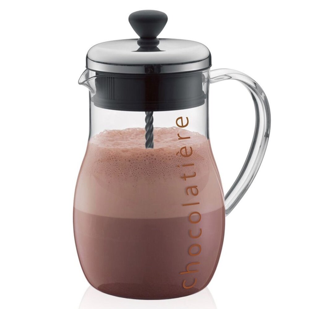 Bodum Chocolatiere Chocolate Jug Pitcher Hot Chocolate Maker
